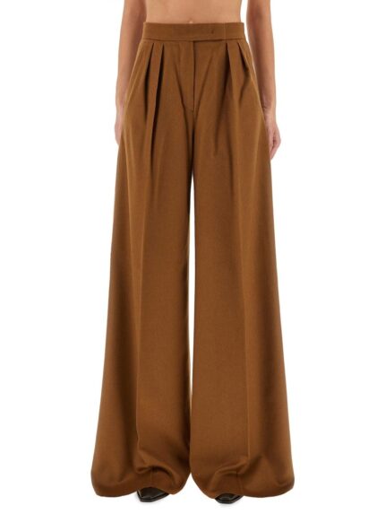 Max Mara "BORNEO1234" CAMEL HAIR PANTS