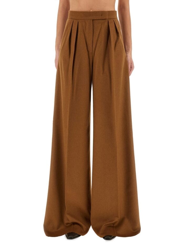 Max Mara "BORNEO1234" CAMEL HAIR PANTS