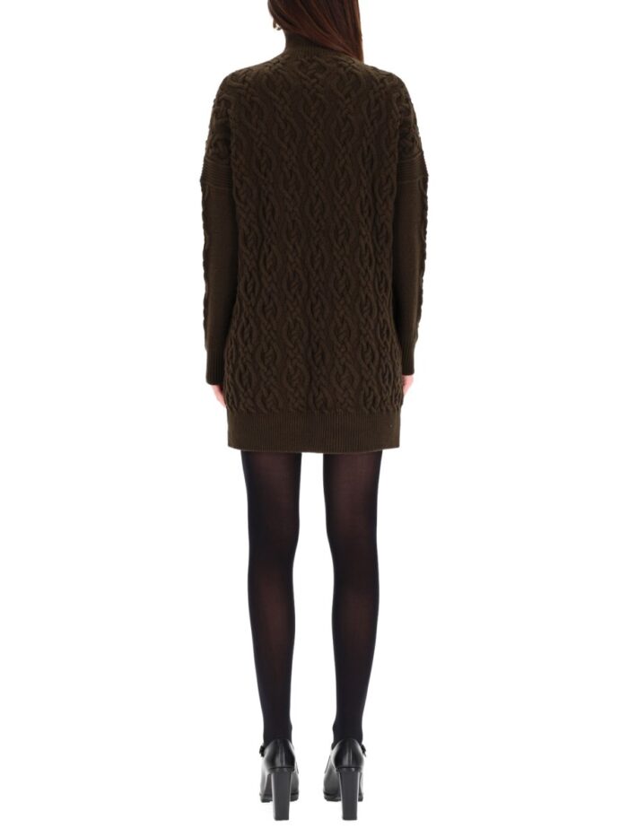 Max Mara BRAIDED WOOL DRESS