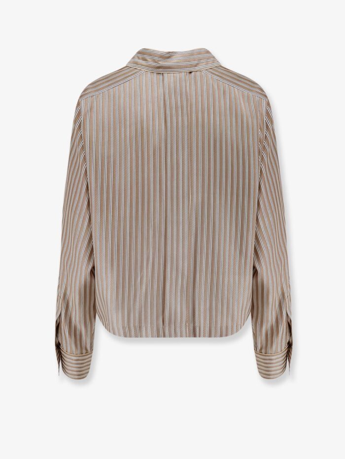 Max Mara Brama Striped Silk Shirt
