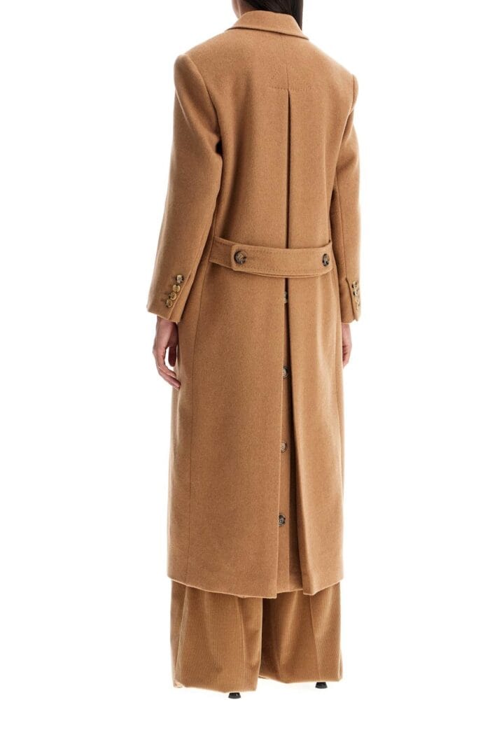 MAX MARA Camel Double-breasted Coat