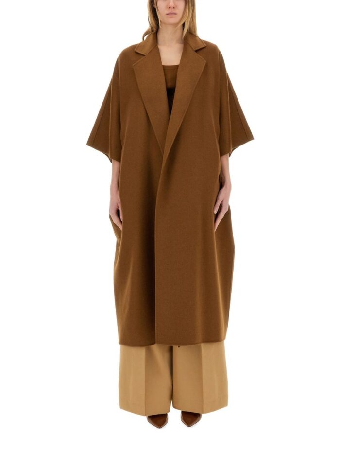 Max Mara CAMEL DRAP CAPE COAT