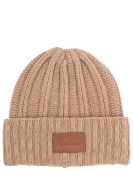 Max Mara CASHMERE CAP WITH LOGO
