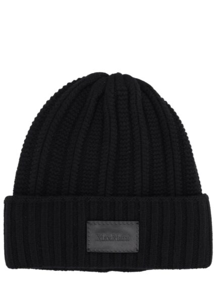 Max Mara CASHMERE CAP WITH LOGO