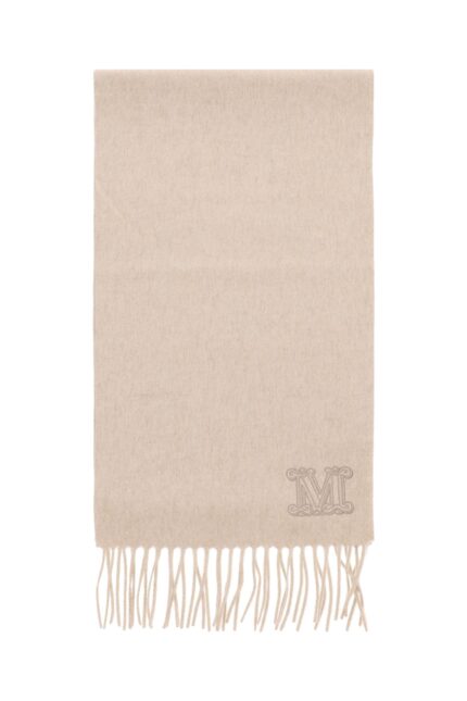 MAX MARA Cashmere Scarf With Monogram