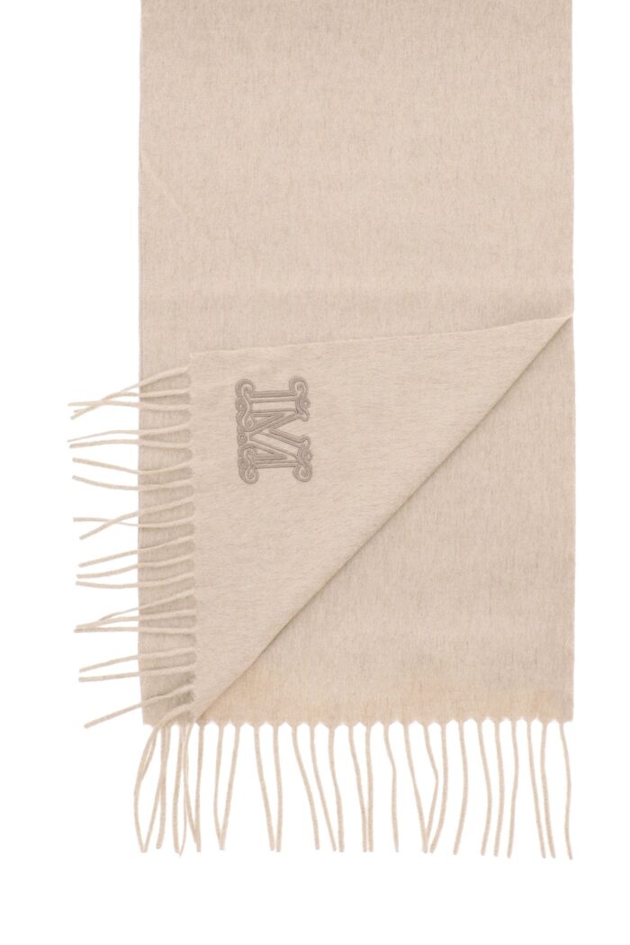 MAX MARA Cashmere Scarf With Monogram