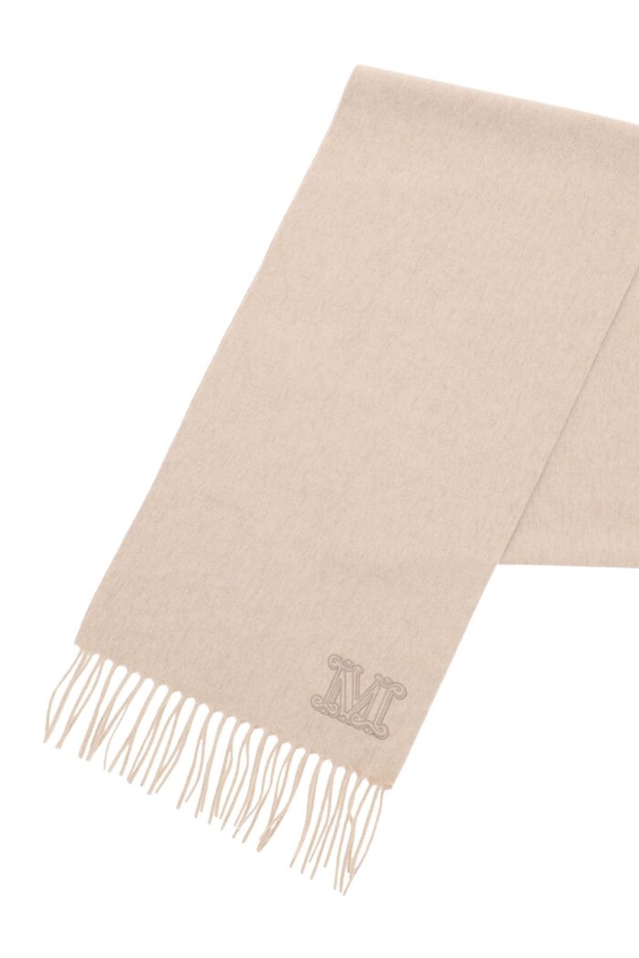 MAX MARA Cashmere Scarf With Monogram