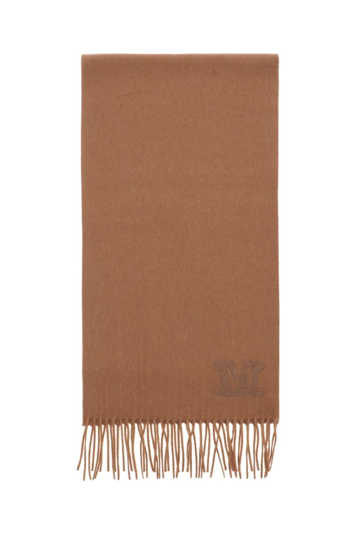 MAX MARA Cashmere Scarf With Monogram