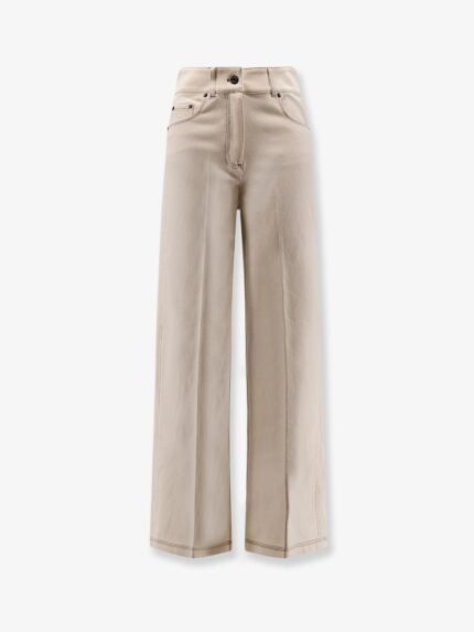 Max Mara Cotton Blend Mxpribes Trousers