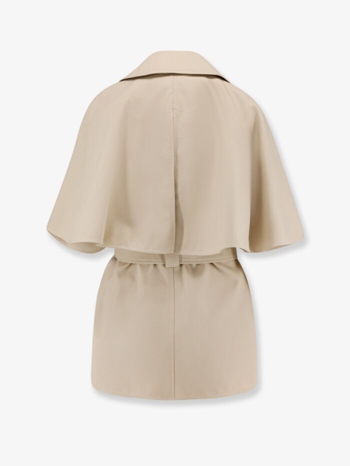 Max Mara Cotton Gabardine Sigfrid Cape