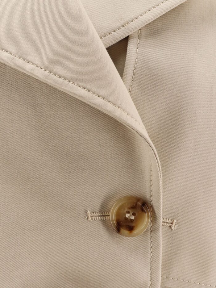 Max Mara Cotton Gabardine Sigfrid Cape