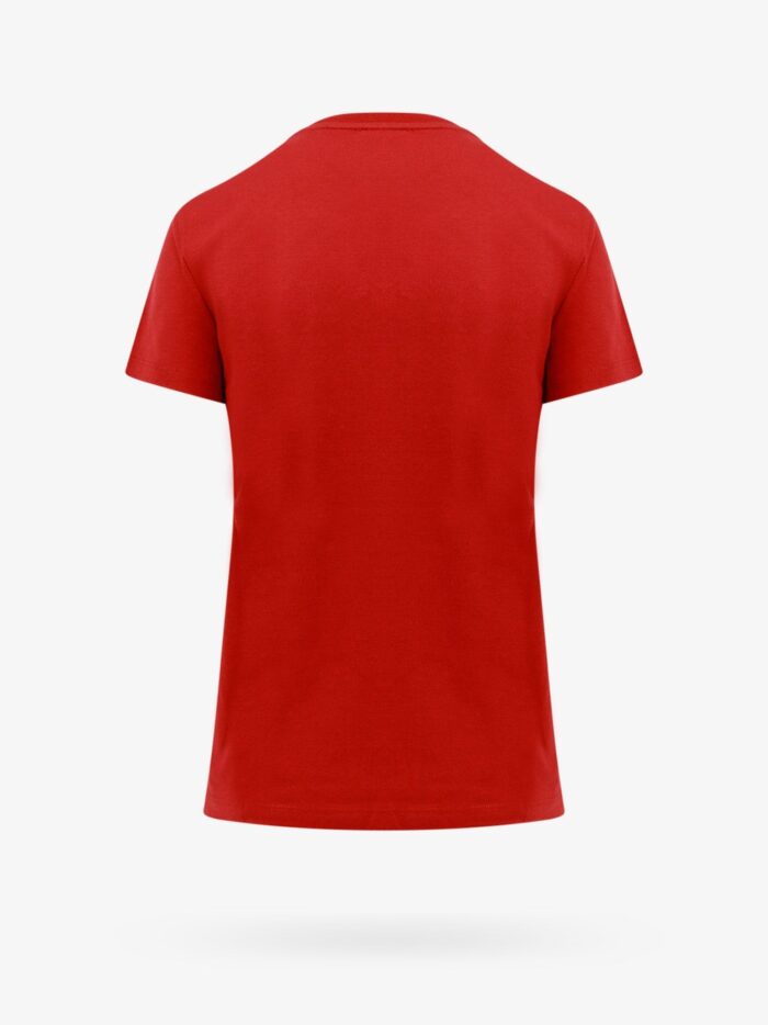 Max Mara Cotton T-shirt With Frontal Monogram