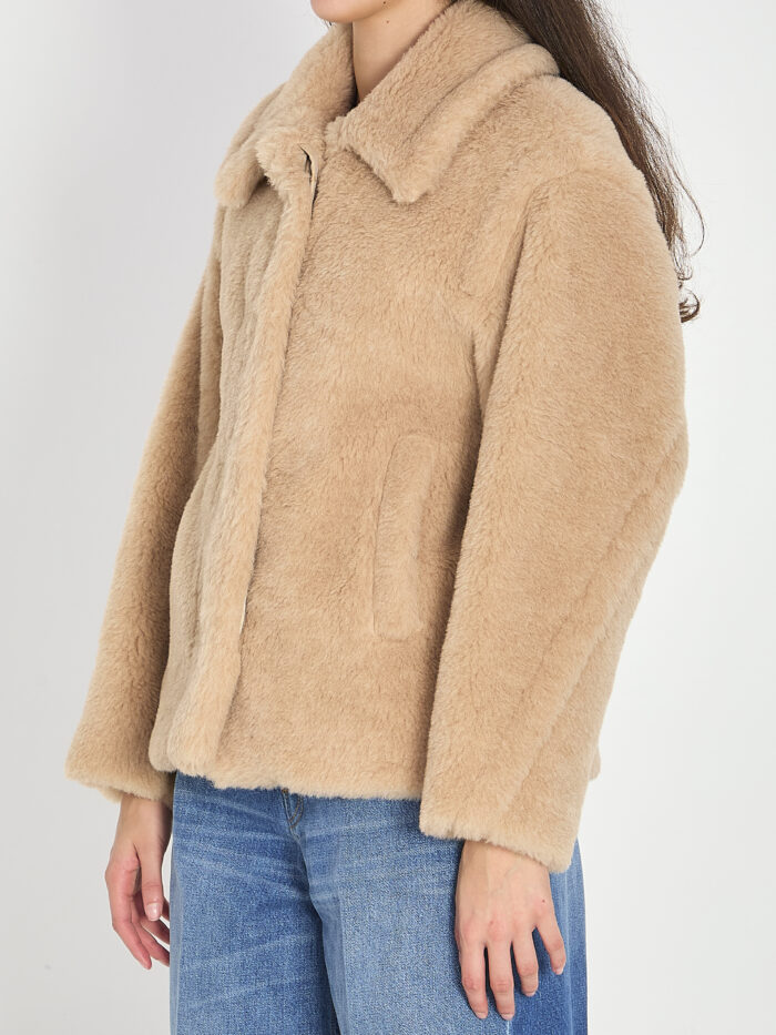 Max Mara Cropped Teddy coat