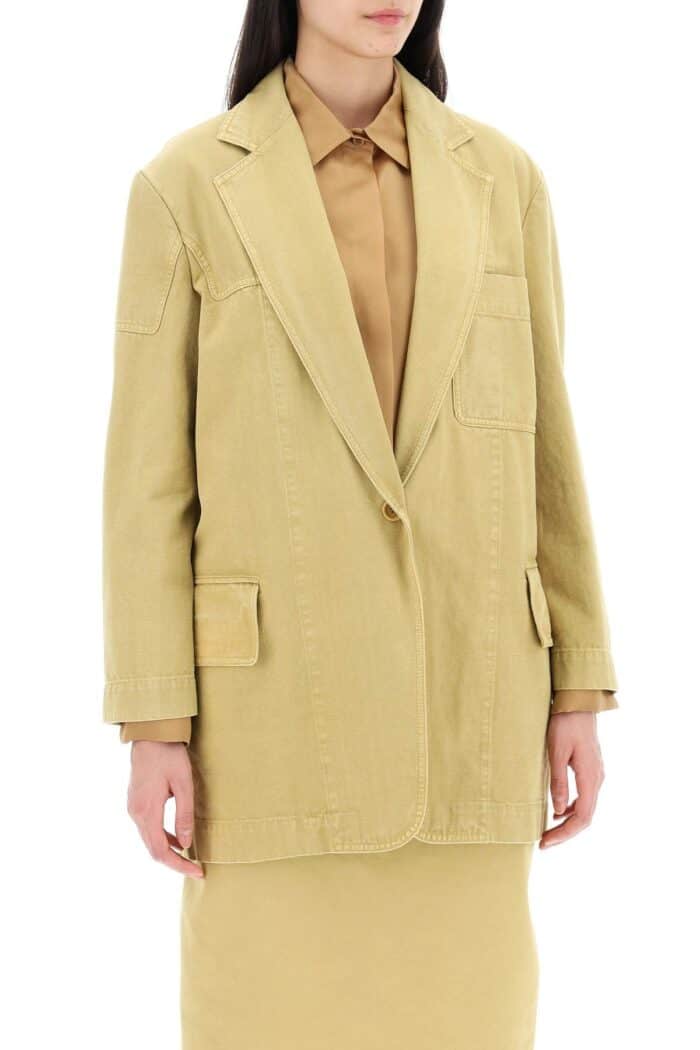 MAX MARA Dizzy Cotton Canvas Jacket