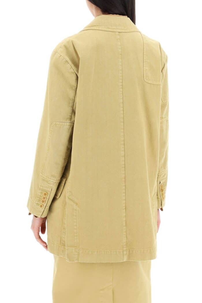 MAX MARA Dizzy Cotton Canvas Jacket