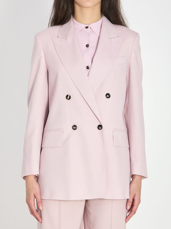 Max Mara Double-breasted Ombrosa jacket