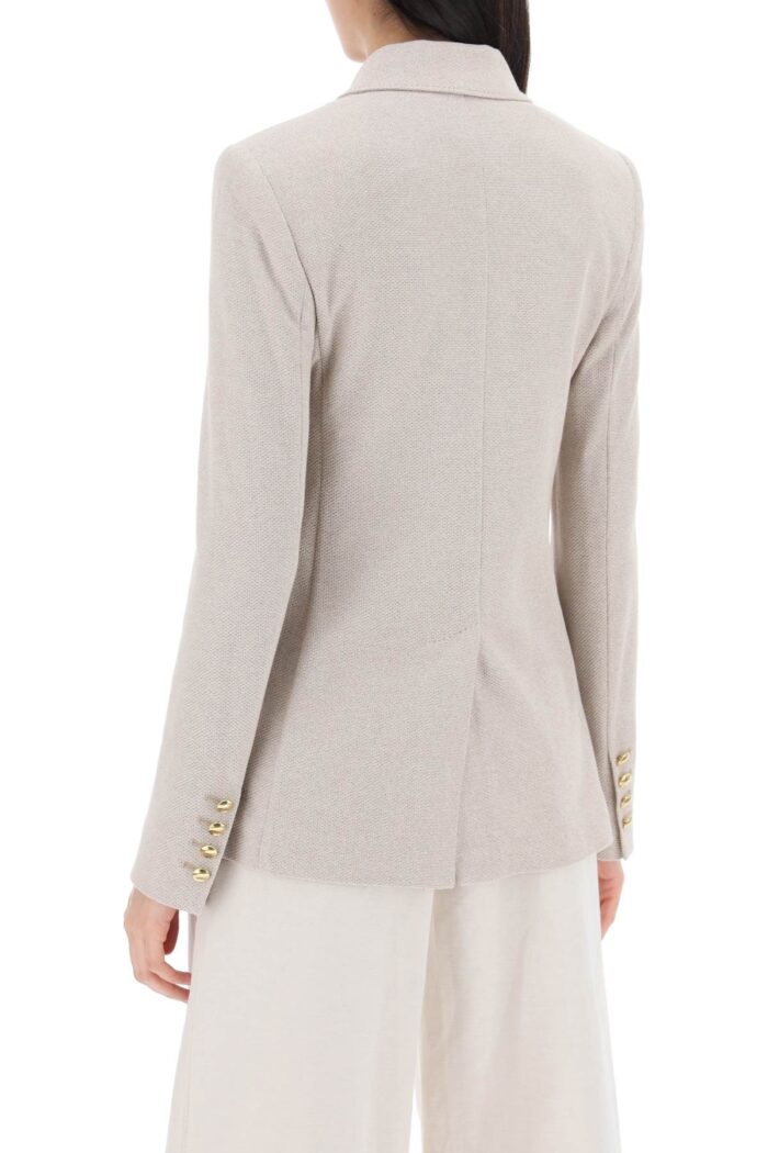 MAX MARA "double-breasted Vanadium Cotton Jersey Bl