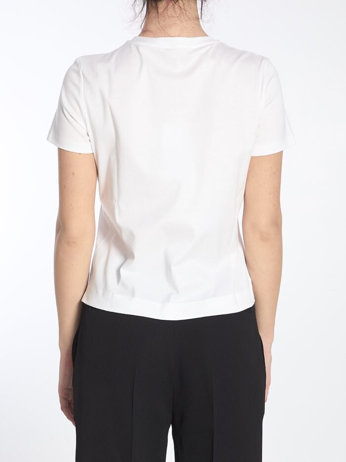 Max Mara Embroidered logo t-shirt