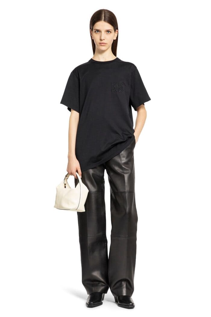 MAX MARA Embroidered Logo T-shirt