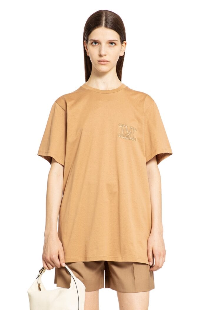 MAX MARA Embroidered Logo T-shirt