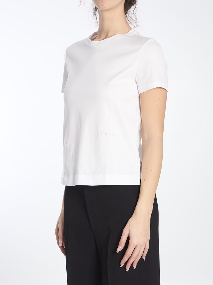 Max Mara Embroidered logo t-shirt