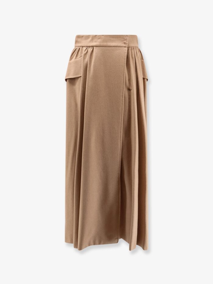 Max Mara Eufemia Camel Long Skirt