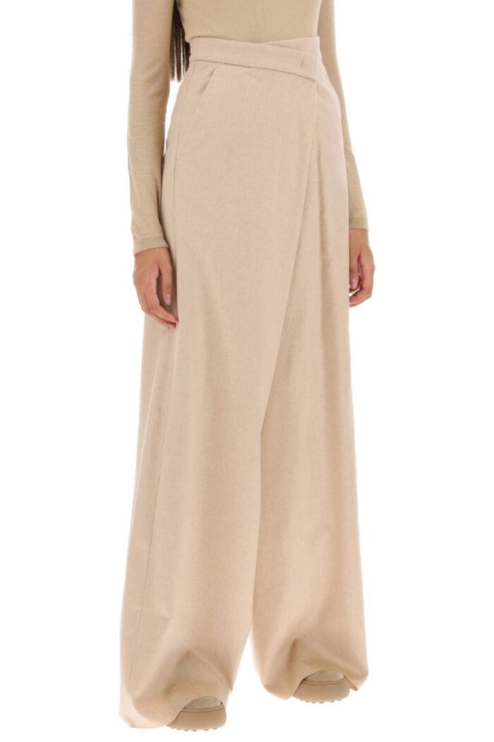 MAX MARA 'fantino' Zibeline Camel Pants