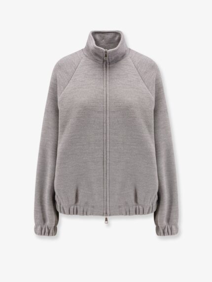 Max Mara Frine Double Wool-Cotton Sweatshirt