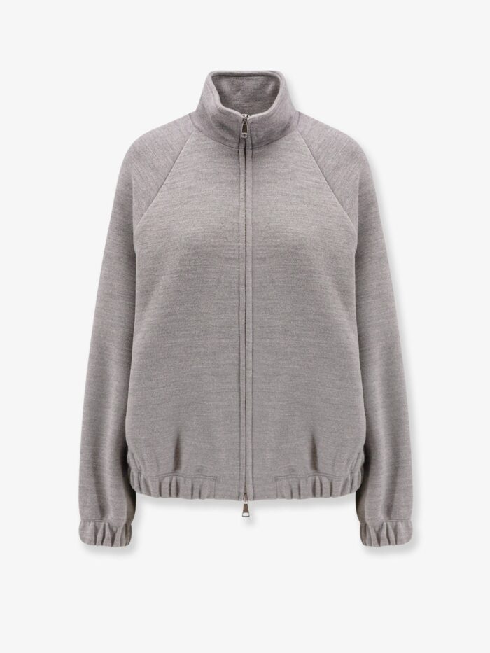 Max Mara Frine Double Wool-Cotton Sweatshirt