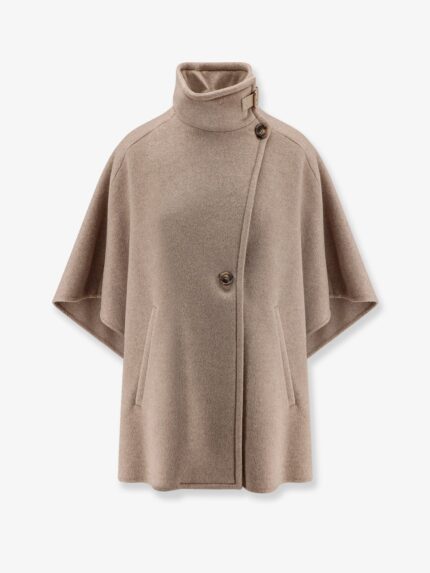 Max Mara Hand-sewn Derrik Cashmere Cape