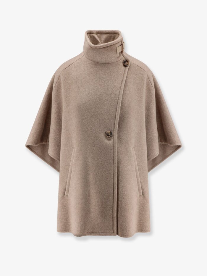 max mara hand sewn derrik cashmere cape Max Mara Hand-sewn Derrik Cashmere Cape