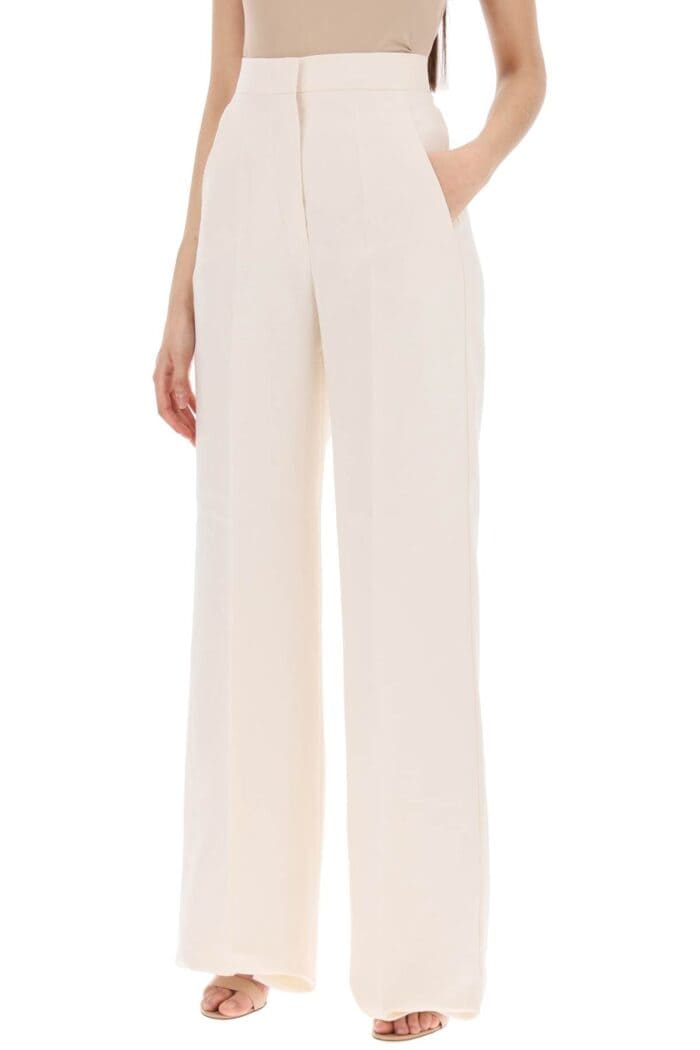 MAX MARA 'hangar' Wide Leg Linen Pants