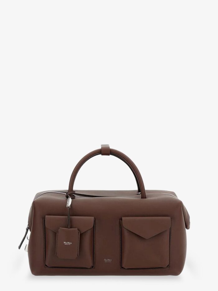 Max Mara Holdall Cargo Leather Handbag