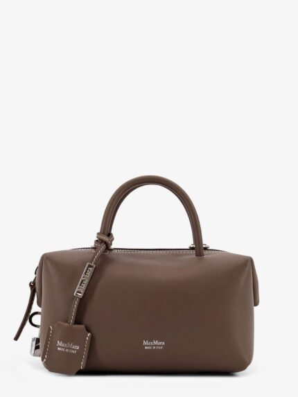 Max Mara Holdalls Leather Handbag