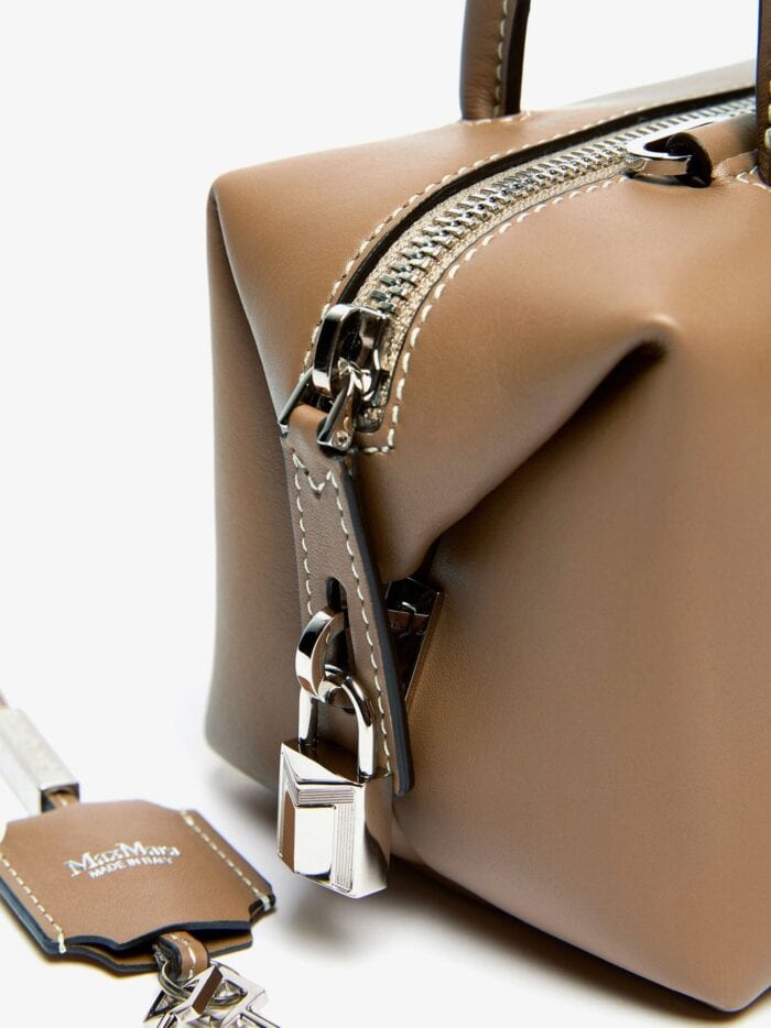 Max Mara Holdalls Leather Shoulder Bag