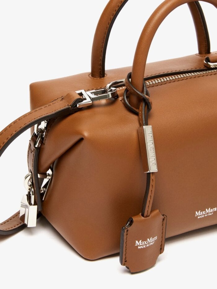 Max Mara Holdalls Leather Shoulder Bag