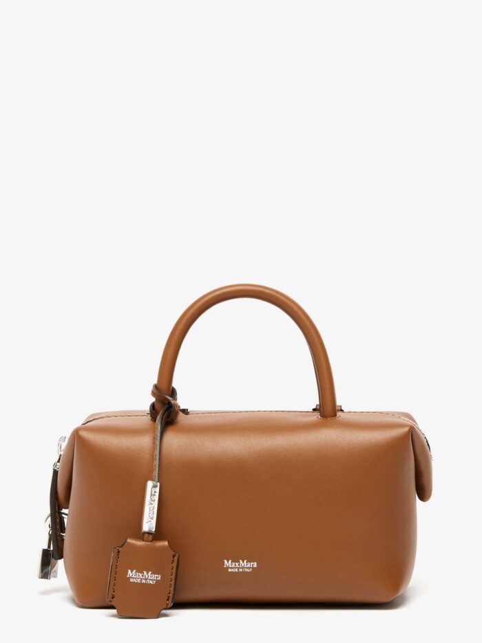 Max Mara Holdalls Leather Shoulder Bag