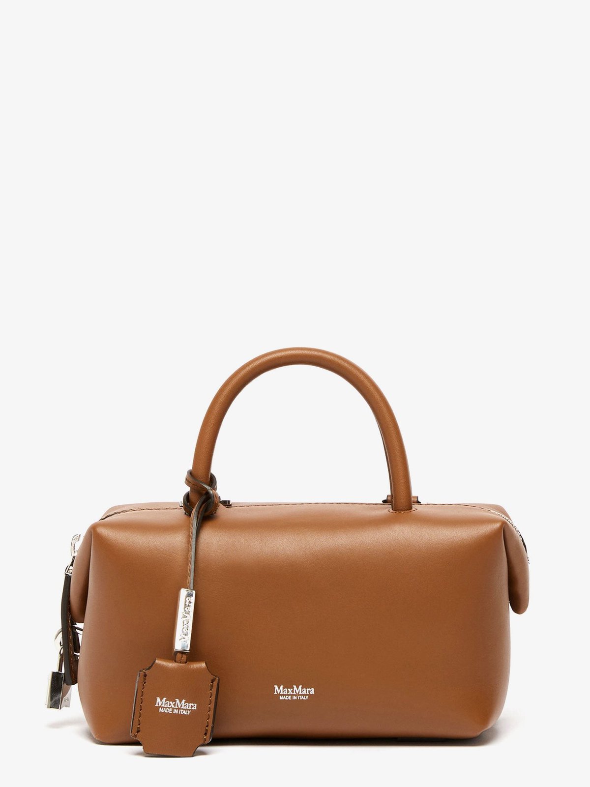 【関税&送料込】Max Mara Holldalls Leather Shoulder Bag Holdall Bag: New Leather Handbags | Max Mara