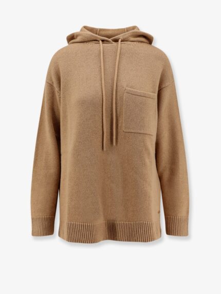Max Mara Liana Wool And Cashmere Hooded Sweater