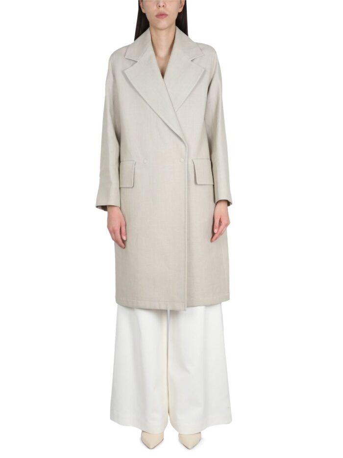 Max Mara LINEN AND JERSEY DUSTER
