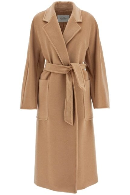 MAX MARA Locri Robe Coat With Wrap