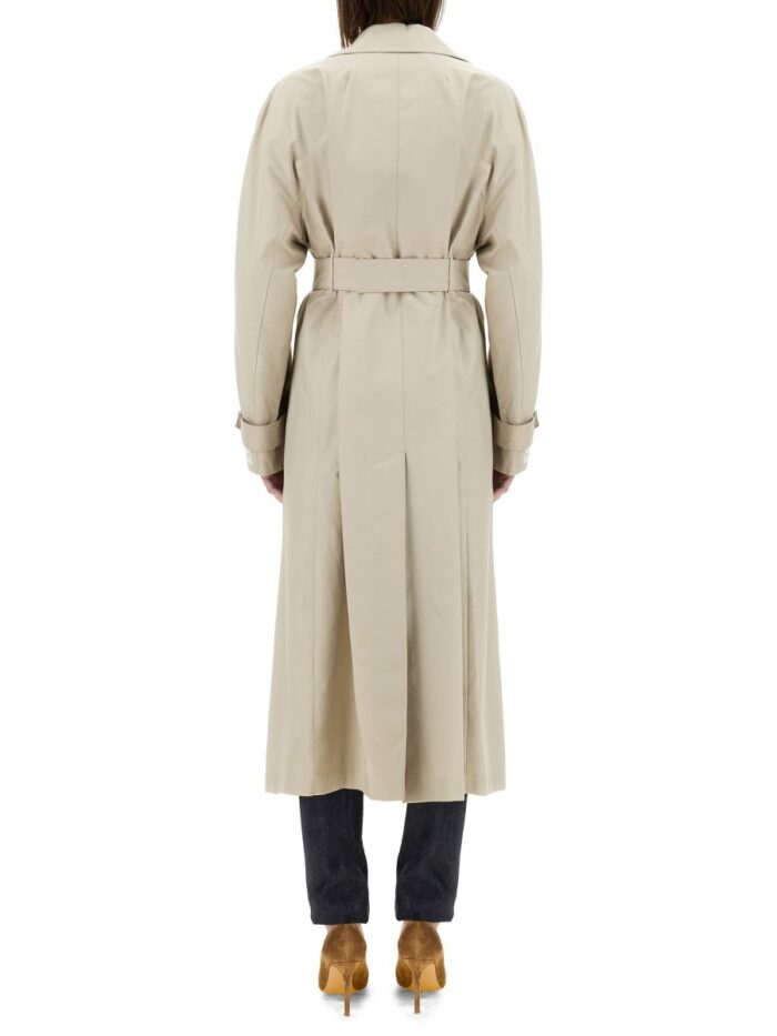 Max Mara LONG "STRENCH" TRENCH COAT