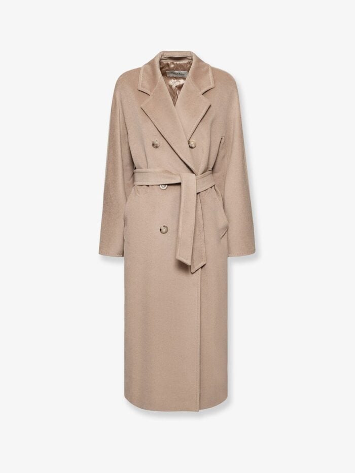Max Mara Madame Double-breasted Wool And Cashmere Coat