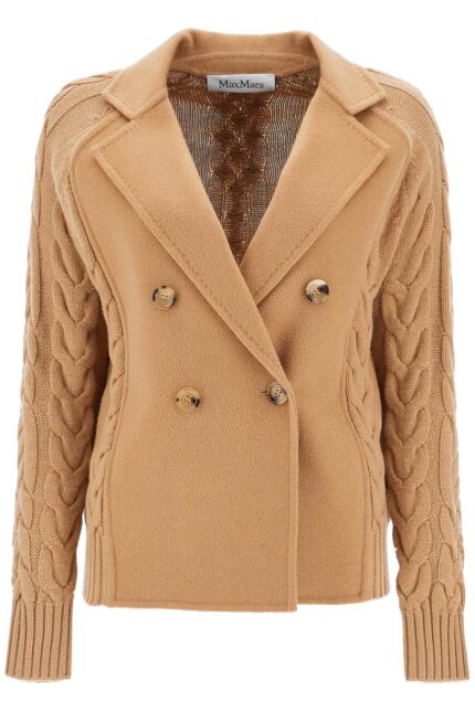 MAX MARA 'micio' Double-breasted Jacket With