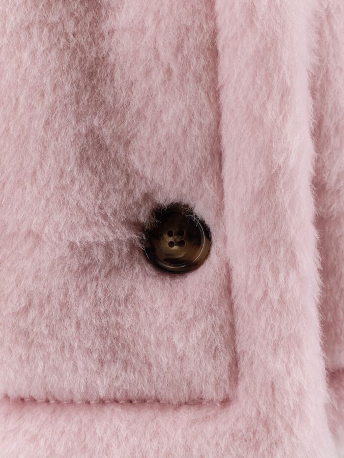 Max Mara Mxacorvino1 Alpaca And Virgin Wool Fur Cape