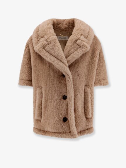Max Mara Mxacorvino4 Alpaca And Cashmere Fur Cape