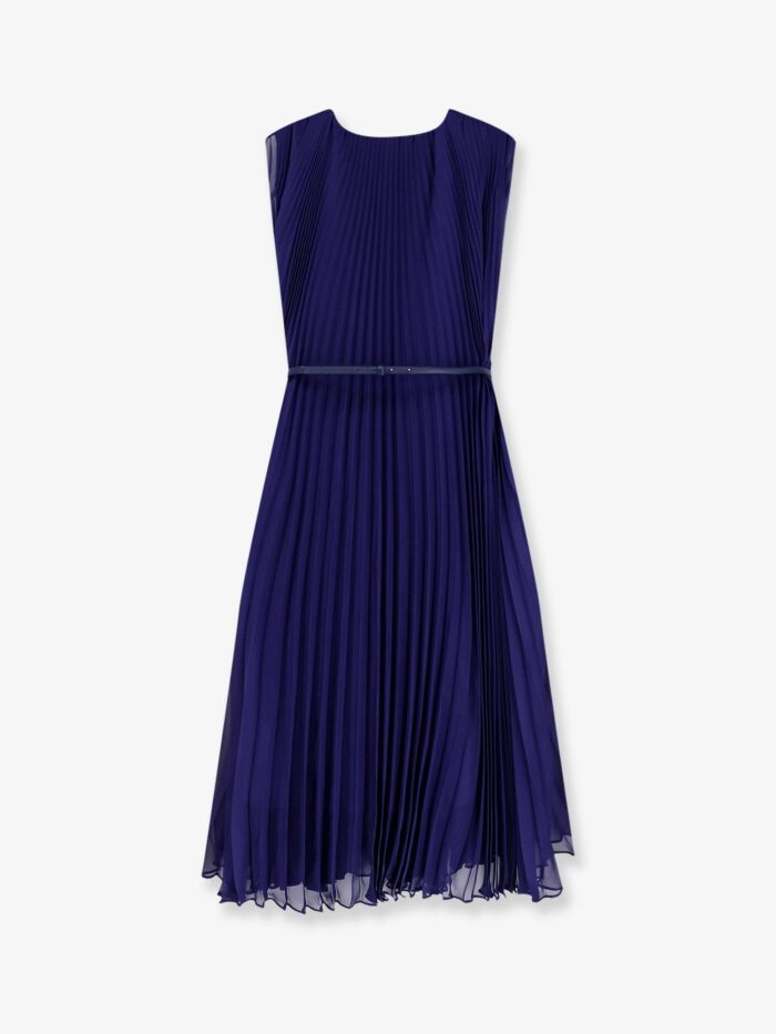 Max Mara Mxecapsula Pleated Long Dress