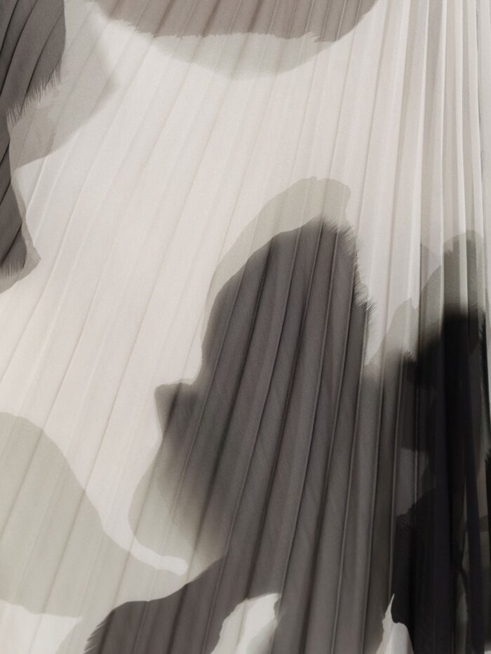 Max Mara Mxefuggito Pleated Long Dress