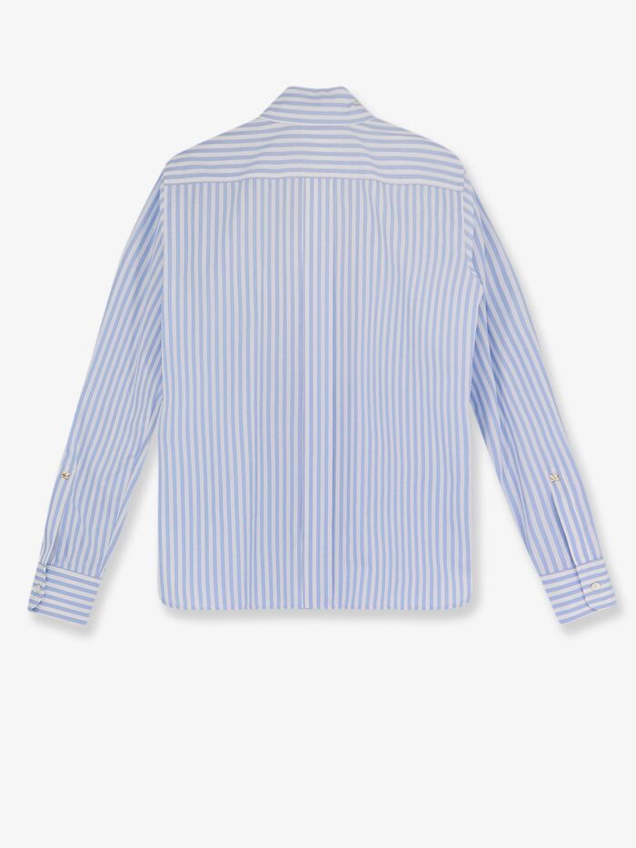 Max Mara Mxmaccenni Striped Cotton Shirt