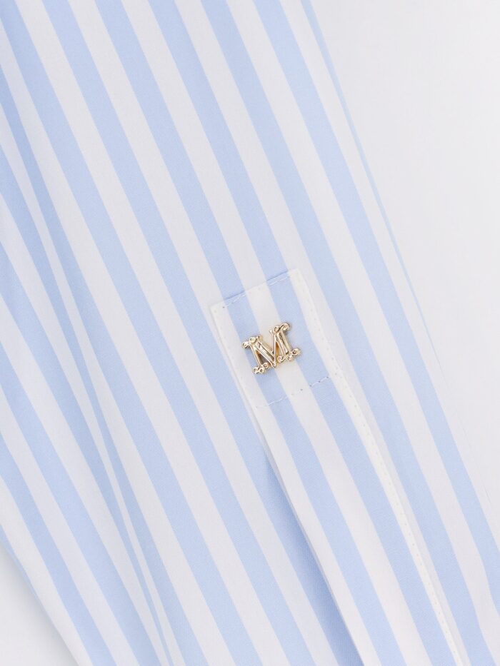 Max Mara Mxmaccenni Striped Cotton Shirt